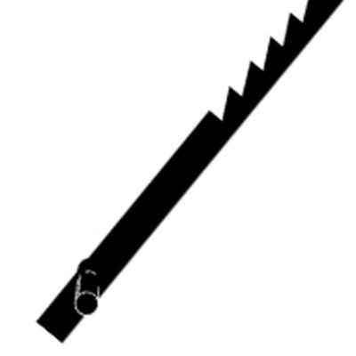 Pinned Sawblades