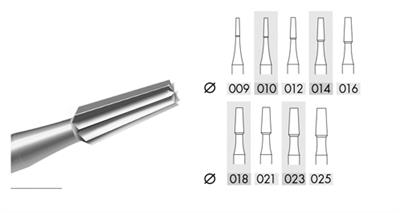 30 Steel Cone Burs