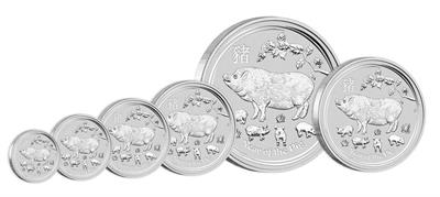 Lunar Coins Series 2         (2008-2019)