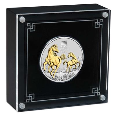 Gilded Lunar Coins