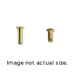 Eyelet Hollow Brass 3/32 Dia 7/32 L