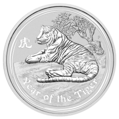 Fine Silver Coin Tiger 2010 1oz