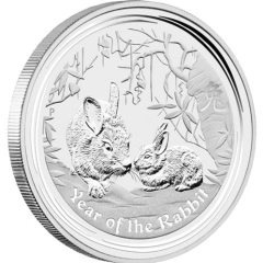 Fine Silver Coin Rabbit 2011 1oz