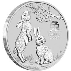 Fine Silver Coin Rabbit 2023 1kg