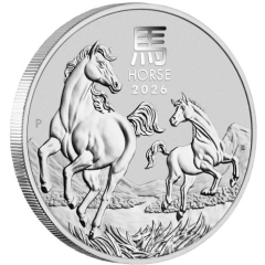 Fine Silver Coin Horse 2026 1kg