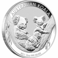 Fine Silver Coin Koala 2011 10oz
