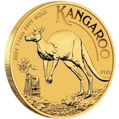 Fine Gold Coin - 1/4oz Australian Kangaroo