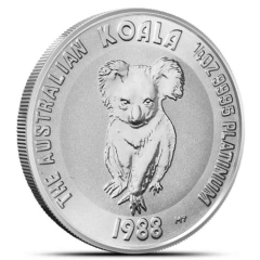 Fine Platinum Coin Australian Koala 1/4oz