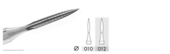 Bur Steel Krause 1.00mm
