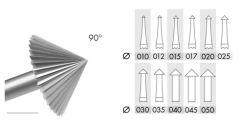 Bur Steel Pointed P 2.50mm