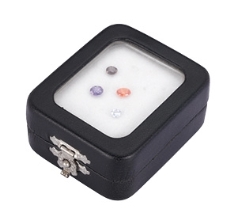 Gem Stone Disply Box Leather F