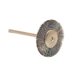 Brush Mounted Steel Crimped 1" (G)