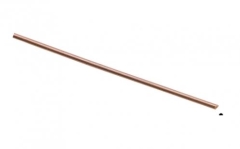 Copper Wire ½ Round 0.80 x 0.40mm Hard 7.62m (25ft 20ga)