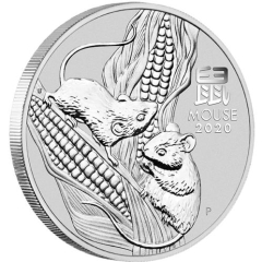 Fine Silver Coin Mouse 2020 1kg