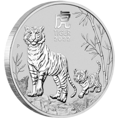 Fine Silver Coin Tiger 2022 1kg