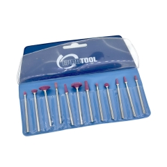 Red Stone Abrasive Asst 12pc