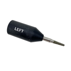 Taper Chuck Mandrel Black Left