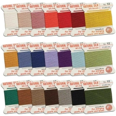 Silk Bead Cord Sampler Pack #12 - 98mm